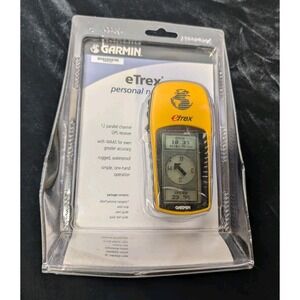 NEW SEALED Garmin eTrex 12 Channel GPS Yellow Navigator 010-00190-06